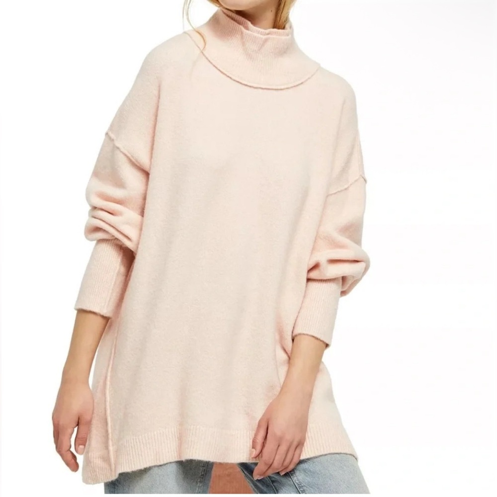 Free People Afterglow Oversized Sweater Acrylic Wool Blend Size Small - Picture 13 of 13